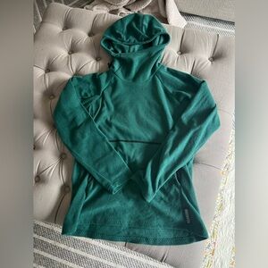 Women’s medium melanzana micro grid hoodie (first version)